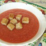 Освежающий томатный суп для жаркого лета, или гаспачо на русский лад
