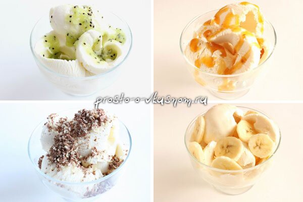 Десерт из мороженого: простые и любимые рецепты