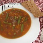Мясной суп из говядины с овощами «Мужнина радость»